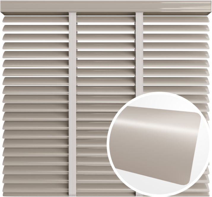 Żaluzja aluminiowa 50 mm <br>z taśmą <br> Z 50140 OYSTER BEŻOWY