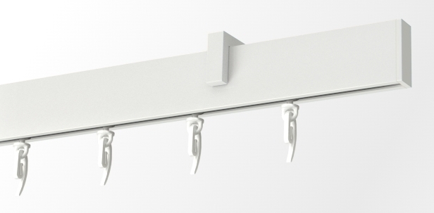  Karnisz sufitowy pojedynczy z systemem Wave