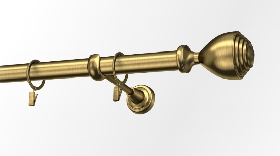  Karnisz metalowy pojedynczy fi25mm Avanti