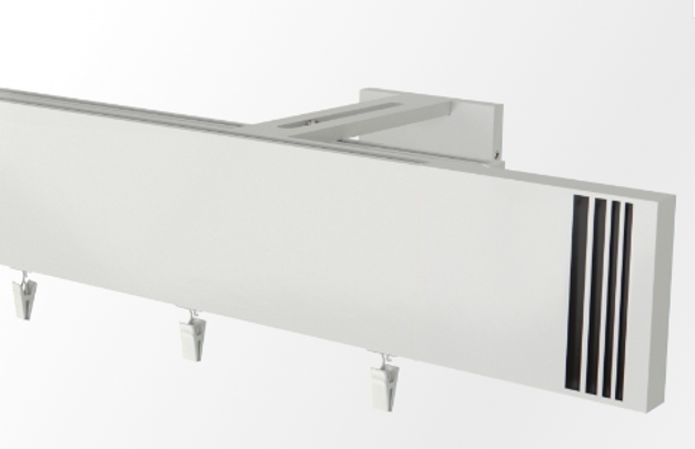 Karnisz podwójny Prestige AVALON w kolorze białym 320 cm