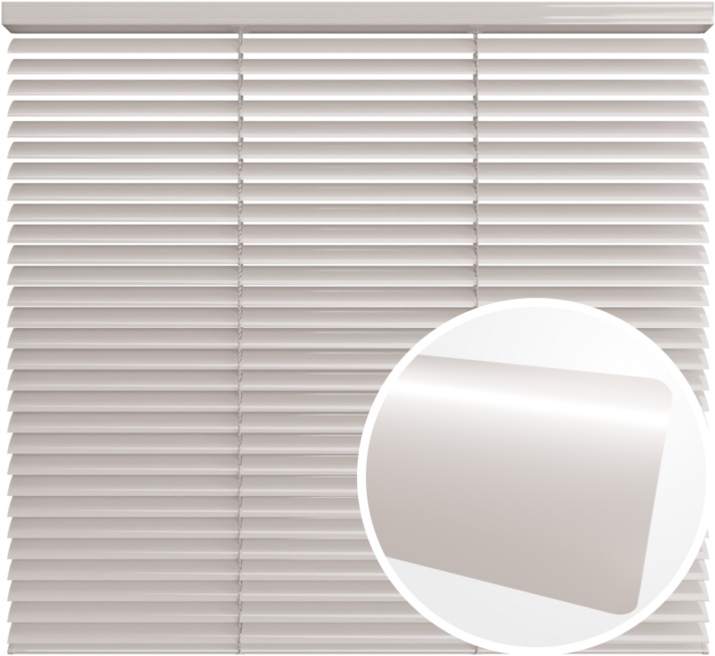 Żaluzja aluminiowa 35 mm<br> z drabinką sznurkową<br> Z35 3 SREBRNY POŁYSK