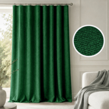 Zasłony na wymiar - WAVE 8CM SOFIA GREEN