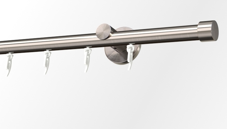  Karnisz szynowy pojedynczy, system Wave 