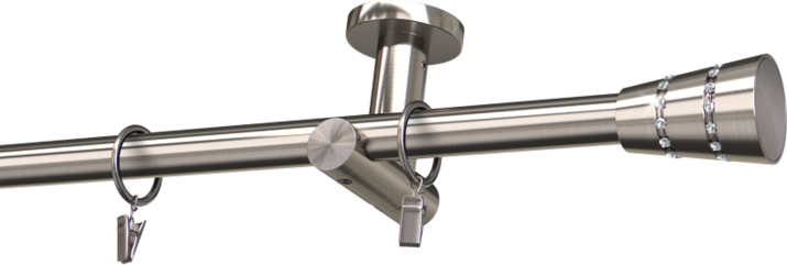 Karnisz sufitowy pojedynczy 19mm Rapid