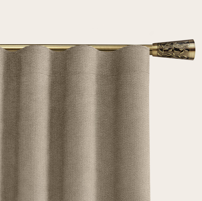 Zasłony - WAVE 8CM OFELIA TAUPE 02
