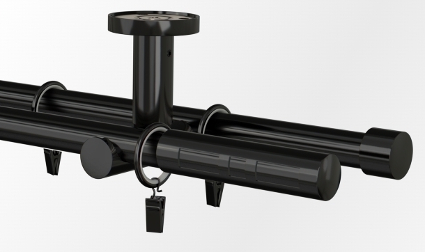  Karnisz czarny Apollo