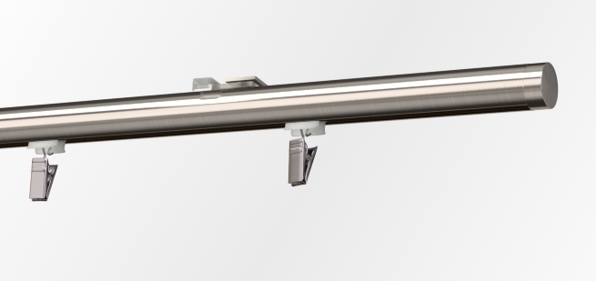  Szyna sufitowa jednotorowa okrągła - stal nierdzewna