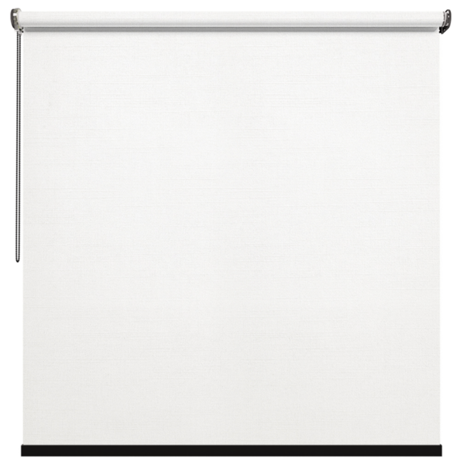 Czarna roleta BIAŁY EC-01