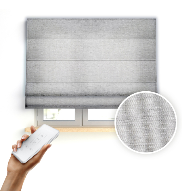 Roleta rzymska automatyczna Szary mukko