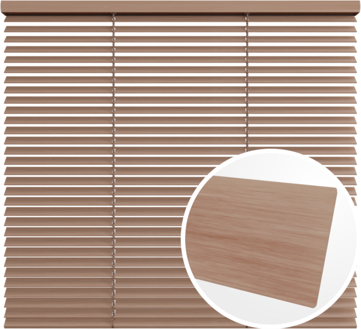 Żaluzja drewniana 25 mm<br>z drabinką sznurkową<br> 2514 OKO TYGRYSA