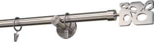 Karnisz metalowy 19mm Doxa- krótki wspornik