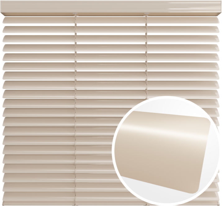 Żaluzja aluminiowa 50 mm<br>z drabinką sznurkową <br> Z 50310 Beżowy