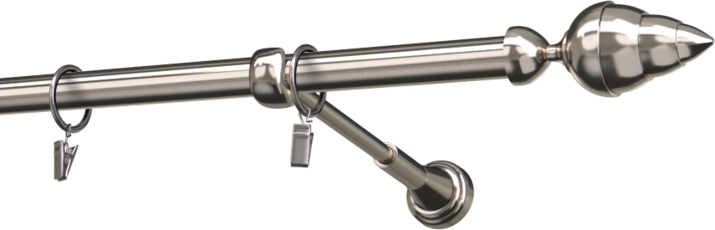 Karnisz metalowy 19mm Trevi