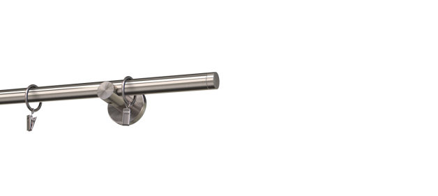 Karnisz metalowy 19mm Nobia- krótki wspornik