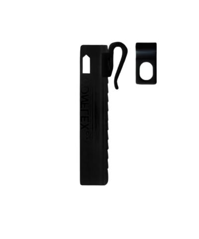 zawieszka z MICROFLEX CZARNA 75 mm