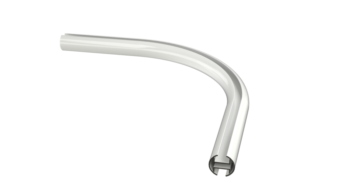 nowe Łuk przelotowy 90 stopni 214 mm do wsporników ściennych