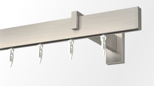  Karnisz pojedynczy apartamentowy z systemem Wave 