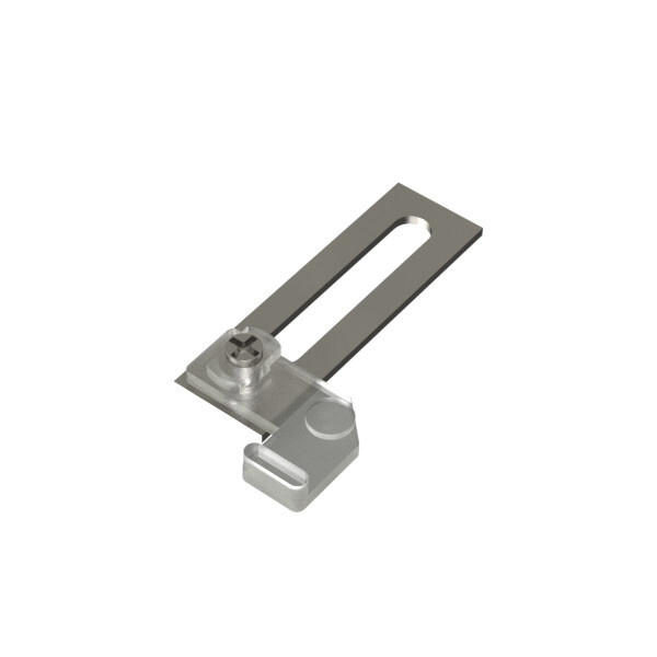 Wspornik pojedyńczy do szyn sufitowych apartamentowych