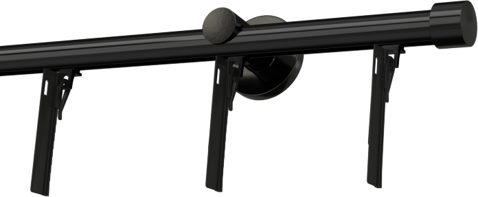  Karnisz pojedynczy szynowy Rullo z flexem