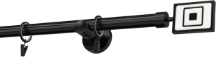 Karnisz metalowy 19mm  Prime- krótki wspornik