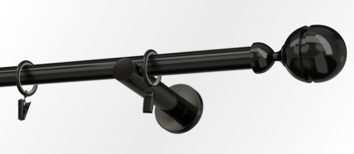  Karnisz czarny Corso