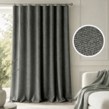 Zasłony na wymiar - WAVE 8CM SOFIA ANTHRACITE