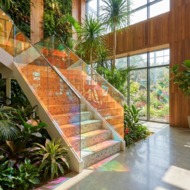 Folia dekoracyjna Rainbow Orange Tęcza Pomarańczowa Transparentna