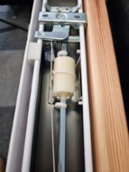 Żaluzja bambusowa  50 mm<br>z drabinką sznurkową<br>CZARNY BAMBUS