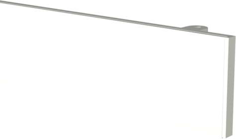 Maskownica metalowa biała