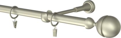 Karnisz metalowy 19mm  Corso