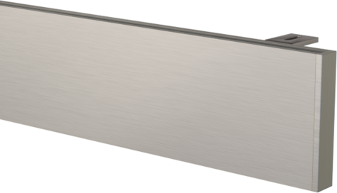 Maskownica do sufitu Prestige w kolorze aluminium szczotkowane