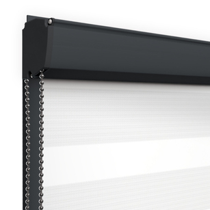 Roleta Kasetowa z prowadnicami Optimum BIAŁY CIEPŁY BH-1500