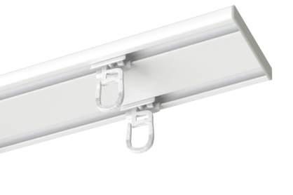 Szyna sufitowa Slim mini - aluminiowa podwójna