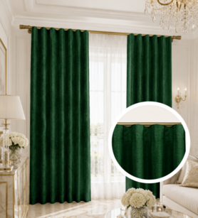 Zasłony - WAVE 6CM SOFIA GREEN 22