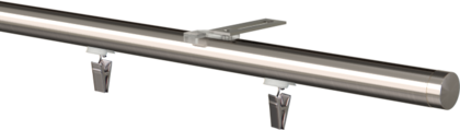 Szyna sufitowa jednotorowa okrągła - stal nierdzewna