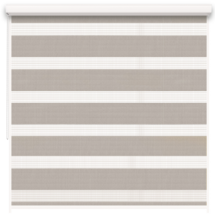 Roleta dzień-noc w kasecie koloru TAUPE BH 3405