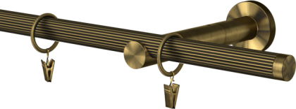 Karnisz metalowy 19mm Nobia