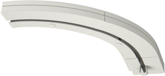 Łuk zakończeniowy PCV